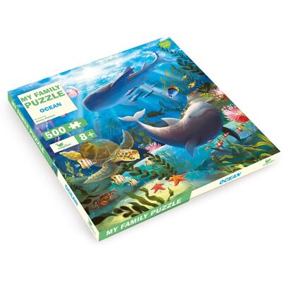 Magellan Mein Familienpuzzle - Ozean - 500 Teile Magellan Mein Familienpuzzle - Ozean - 500 Teile