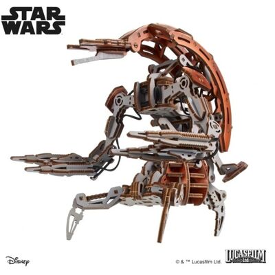 Ugears Mechanisches 3D-Puzzle aus Holz Star Wars Droideka Ugears Mechanisches 3D-Puzzle aus Holz Star Wars Droideka