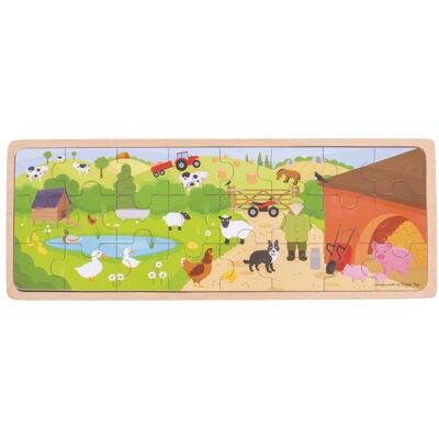 Bigjigs Toys Puzzle Auf dem Bauernhof Bigjigs Toys Puzzle Auf dem Bauernhof