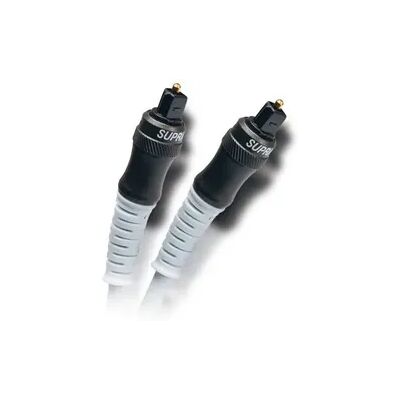 Supra ZAC Optisches Kabel - 8 Meter Weiß Hochwertig TosLink Supra ZAC Optisches Kabel - 8 Meter Weiß Hochwertig TosLink