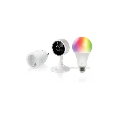 Deltaco Smart Home Startpakke - Smartstecker, Kamera & RGB-Lampe - Hausautomation Deltaco Smart Home Startpakke - Smartstecker, Kamera & RGB-Lampe - Hausautomation