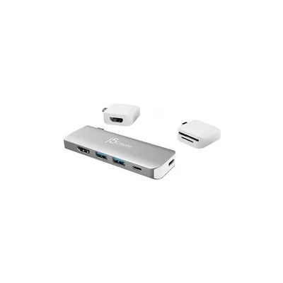 j5create ULTRADRIVE Kit - USB-C Dual-Display Modular Dock j5create ULTRADRIVE Kit - USB-C Dual-Display Modular Dock