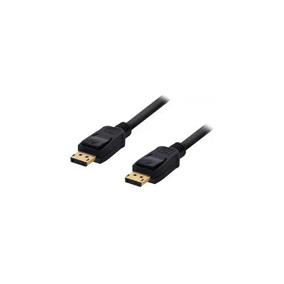 Deltaco DisplayPort Kabel 4K Schwarz - 2 meter Deltaco DisplayPort Kabel 4K Schwarz - 2 meter