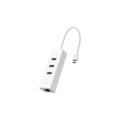 TP-Link UE330C USB Type-C 3-Port Hub & Gigabit Ethernet Adapter TP-Link UE330C USB Type-C 3-Port Hub & Gigabit Ethernet Adapter