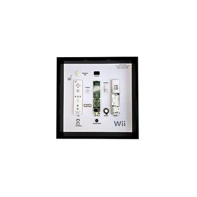 GRC Retro Art Nintendo Wii Remote Controller Display - Grau GRC Retro Art Nintendo Wii Remote Controller Display - Grau