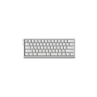 Wooting 60HE V2 Tastatur - ANSI Split Spacebar - Silver Aluminum Wooting 60HE V2 Tastatur - ANSI Split Spacebar - Silver Aluminum