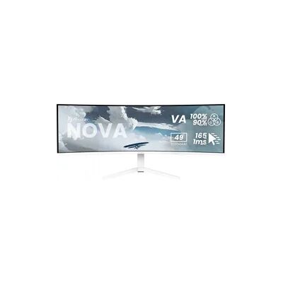 Arozzi Nova 49" Curved VA 5120x1440 165 Hz Gaming Monitor - Weiß Arozzi Nova 49" Curved VA 5120x1440 165 Hz Gaming Monitor - Weiß