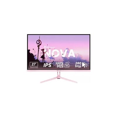 Arozzi Nova 27" IPS 2560x1440 260Hz Gaming-Monitor - Pink Arozzi Nova 27" IPS 2560x1440 260Hz Gaming-Monitor - Pink