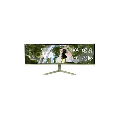 Arozzi Nova 49" Curved VA 5120x1440 165 Hz Gaming Monitor - Forest Green Arozzi Nova 49" Curved VA 5120x1440 165 Hz Gaming Monitor - Forest Green