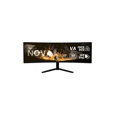 Arozzi Nova 49" Curved VA 5120x1440 165 Hz Gaming Monitor - Schwarz Arozzi Nova 49" Curved VA 5120x1440 165 Hz Gaming Monitor - Schwarz