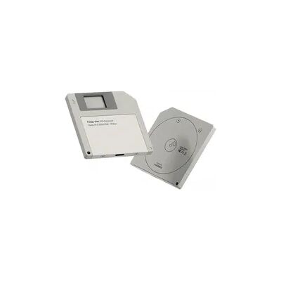 Hagibis Floppy Disk Stil SSD Gehäuse - Grau Hagibis Floppy Disk Stil SSD Gehäuse - Grau