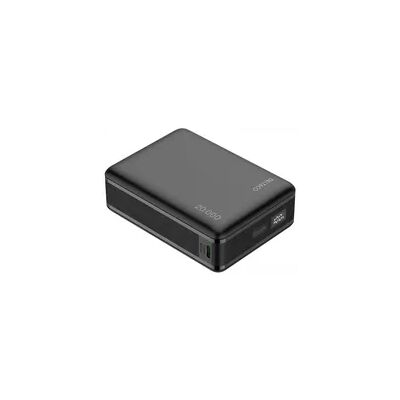 Deltaco 20.000 mAh Powerbank mit 65W PD - Schwarz Deltaco 20.000 mAh Powerbank mit 65W PD - Schwarz