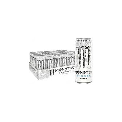 Monster Cable Energy Ultra Zero Sugar White 24 x 500ml Monster Cable Energy Ultra Zero Sugar White 24 x 500ml