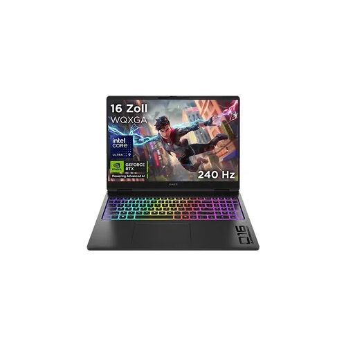 HP OMEN MAX Gaming Laptop 16-ah0393ng - 16 Zoll Intel® CoreTM Ultra 9 275HX 32 GB 1 TB NVIDIA GeForce RTXTM 5080 Windows 11 Home