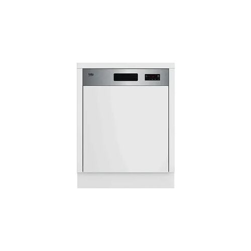 Beko BDSN15430X Geschirrspüler (teilintegrierbar, 598 mm breit, 48 dB (A), D)