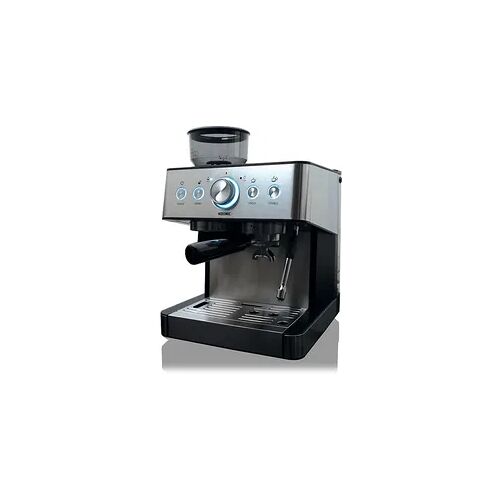 KOENIC KEM 21524 M Espressomaschine Edelstahl/Schwarz