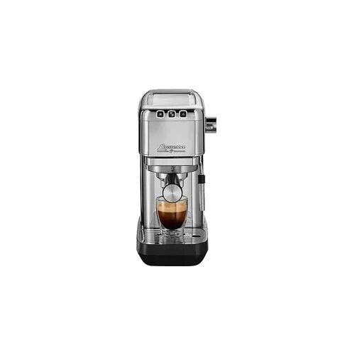 TCHIBO Siebträger „Lapressa“ Edelstahl Espressomaschine Silber