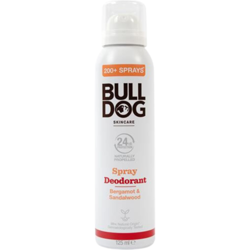 Bulldog Bergamot & Sandelwood Spray Deodorant