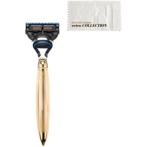Benjamin Barber Shaving Razor Fusion Gold - Retro Collection Benjamin Barber Shaving Razor Fusion Gold - Retro Collection