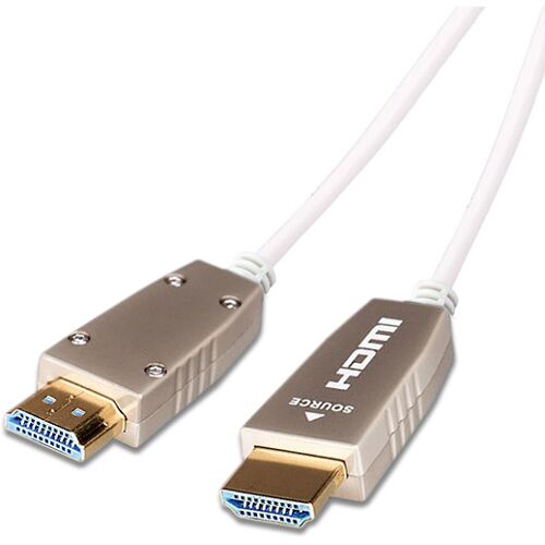 celexon UHD Fibre HDMI 25m - HDMI 2.0b Lichtleiter Kabel in Weiss Image