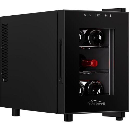 TroniTechnik Weinkühlschrank Weinkühler Montpellier 17 Liter/ 6 Flaschen