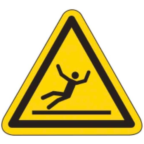 Abtec Warnschild als Symbol Warnung vor Rutschgefahr nach ISO 7010 Image