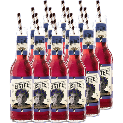 AiLaike Natural Beverages 15x AiLaike Bio-Eistee Blaubeere-Hibiskus