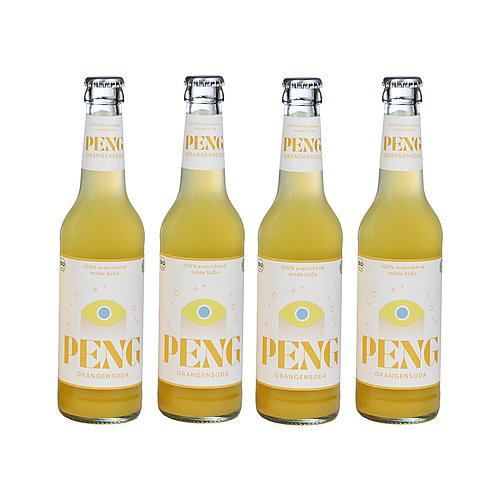 PENG Direktsaftsodas 12x PENG Bio-Orangensoda