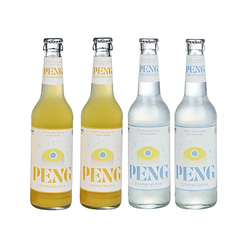 PENG Direktsaftsodas PENG SodaMix 12er (6x Orangensoda + 6x Zitronensoda)