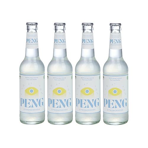 PENG Direktsaftsodas 12x PENG Bio-Zitronensoda