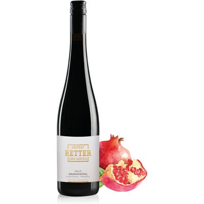 Obsthof Retter Edition Sommelier - WILD Granatapfel - alkoholfreie Alternative zum Wein Obsthof Retter Edition Sommelier - WILD Granatapfel - alkoholfreie Alternative zum Wein