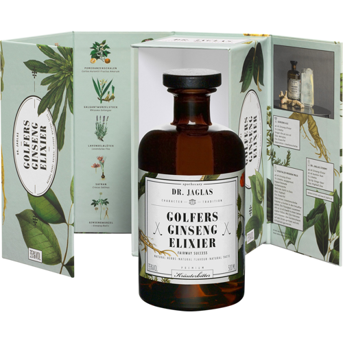 Dr. Jaglas Golfers Ginseng-Elixier - Kräuterbitter Digestif