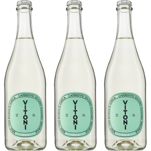 3x VITONI Spritz Bianco Magnum - Aperitivo Ready to Drink