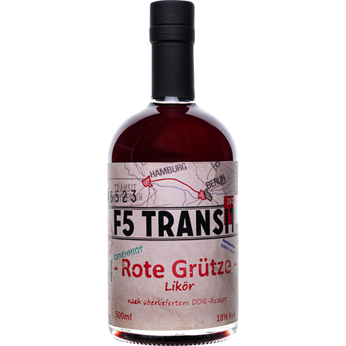 Schwechower Obstbrennerei Rote Grütze Likör No. 5523 - F5-Transit - Transitschnaps