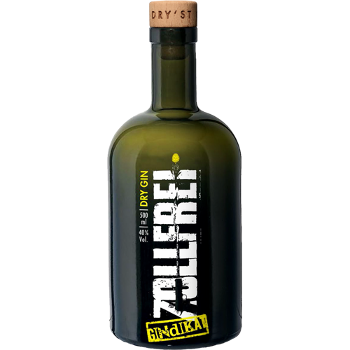 Gindikat Spirituosen ZOLLFREI Dry Gin