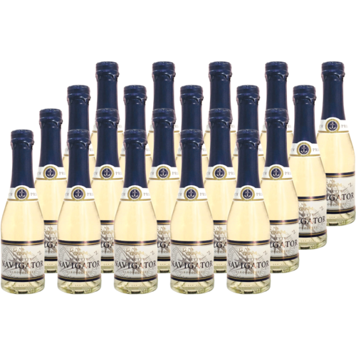 20x De Lütte Knallköm NAVIGATOR - alkoholfreier Sekt