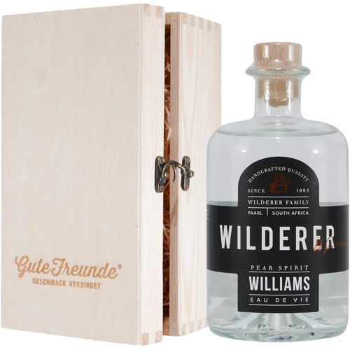 Wilderer Distilleries WILDERER Williamsgeist mit Geschenk-Holzkiste