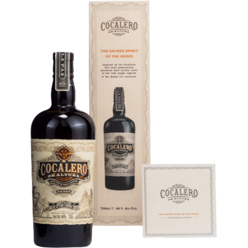 Cocalero de Altura als Geschenkset - Destillat mit Coca-Blatt