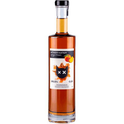 BÖSER KATER Pfirsich Likör - Pfirsich, Alkohol, Süß BÖSER KATER Pfirsich Likör - Pfirsich, Alkohol, Süß