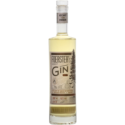 MÆNNERHOBBY FOERSTERs Sunset Gin MÆNNERHOBBY FOERSTERs Sunset Gin