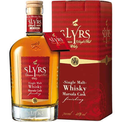 Slyrs Destillery Slyrs Single Malt Whisky Marsala Cask Finish - in Geschenkbox Slyrs Destillery Slyrs Single Malt Whisky Marsala Cask Finish - in Geschenkbox