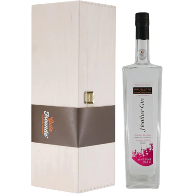 Kockeen Hills Poteen Knockeen Hills Heather Gin mit Geschenk-Holzkiste Kockeen Hills Poteen Knockeen Hills Heather Gin mit Geschenk-Holzkiste