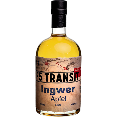 Schwechower Obstbrennerei Schwechower F5 Transit Ingwer Apfel Likör No. 5559 Schwechower Obstbrennerei Schwechower F5 Transit Ingwer Apfel Likör No. 5559