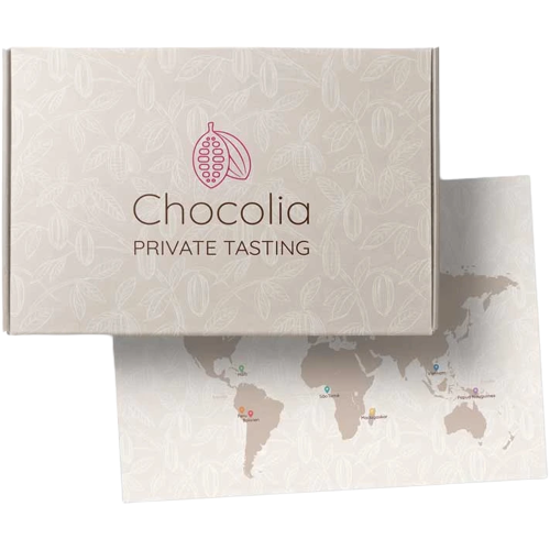 Chocolia Private Tasting - Schokoladen Tasting Box (7x Schokolade)