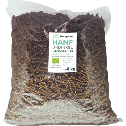 Hempions Bio Hanf Urdinkel Spiralen