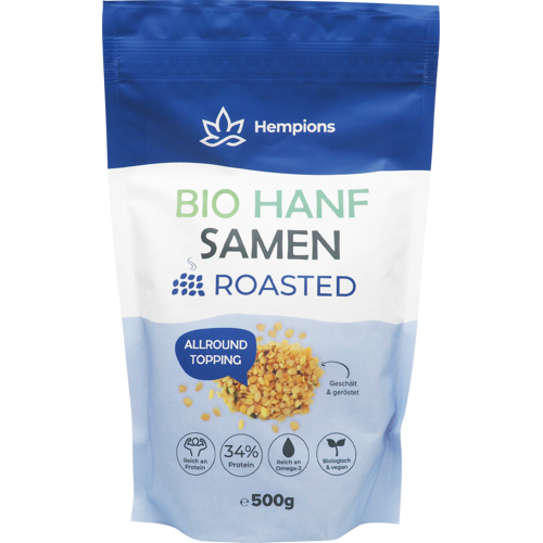 Hempions Bio Hanfsamen Roasted