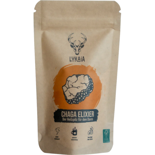 Lykaia Nutrition Chaga Elixier - Koffeinfreie Kaffee-Alternative