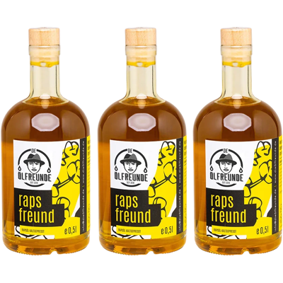 Die Ölfreunde Rapsfreund Vorratspack (3x Rapsöl) Die Ölfreunde Rapsfreund Vorratspack (3x Rapsöl)