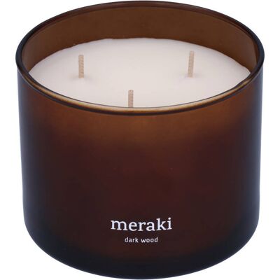 Meraki Dark Holz Duftkerze - Duftkerze, Unisex, 340g Meraki Dark Holz Duftkerze - Duftkerze, Unisex, 340g