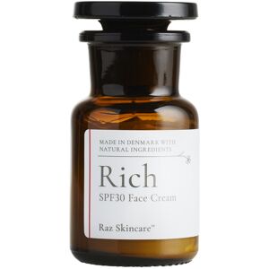Raz Skincare Reichhaltige SPF30 Gesichtscreme - Feuchtigkeitsspendender Hautschutz Raz Skincare Reichhaltige SPF30 Gesichtscreme - Feuchtigkeitsspendender Hautschutz